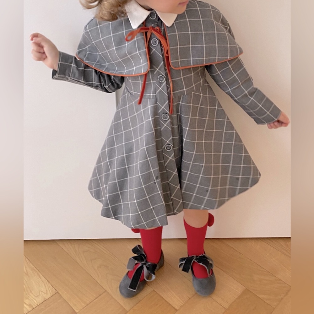 Rochy British inspired tartan dress